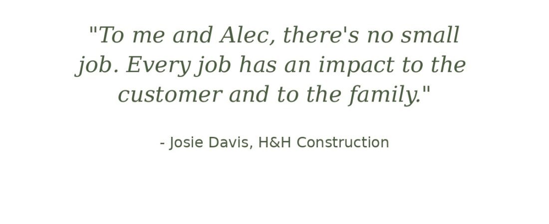 There’s No Small Job: Why We Treat Every Project Like It Matters